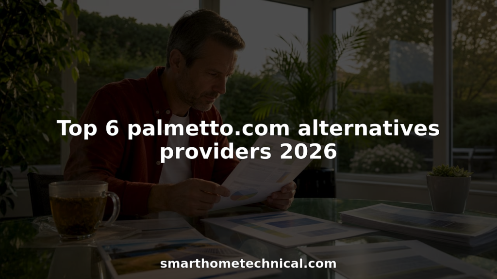 Person reviewing solar energy provider comparison documents