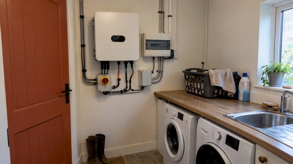 Solar Inverter Location for UK Homes: Why Utility Rooms Usually Win
